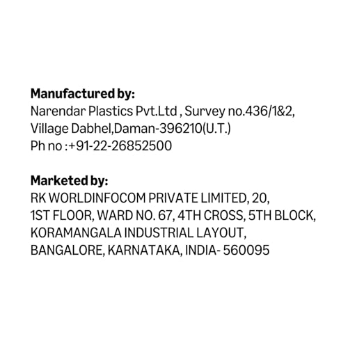 Amazon Brand - Presto! Garbage Bags | Medium | 180 Count | 30 Bags X 6 Rolls | 19 X 21 Inches | For Dry & Wet Waste | Black